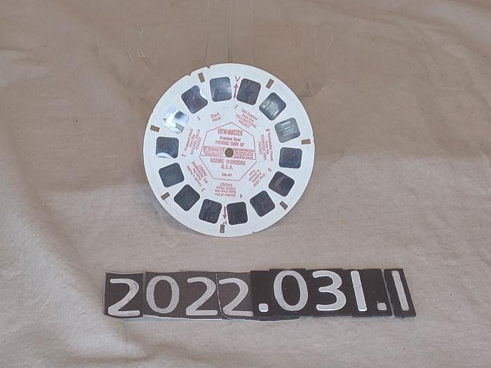 Scenic Wonder U.S.A. View-Master picture wheel