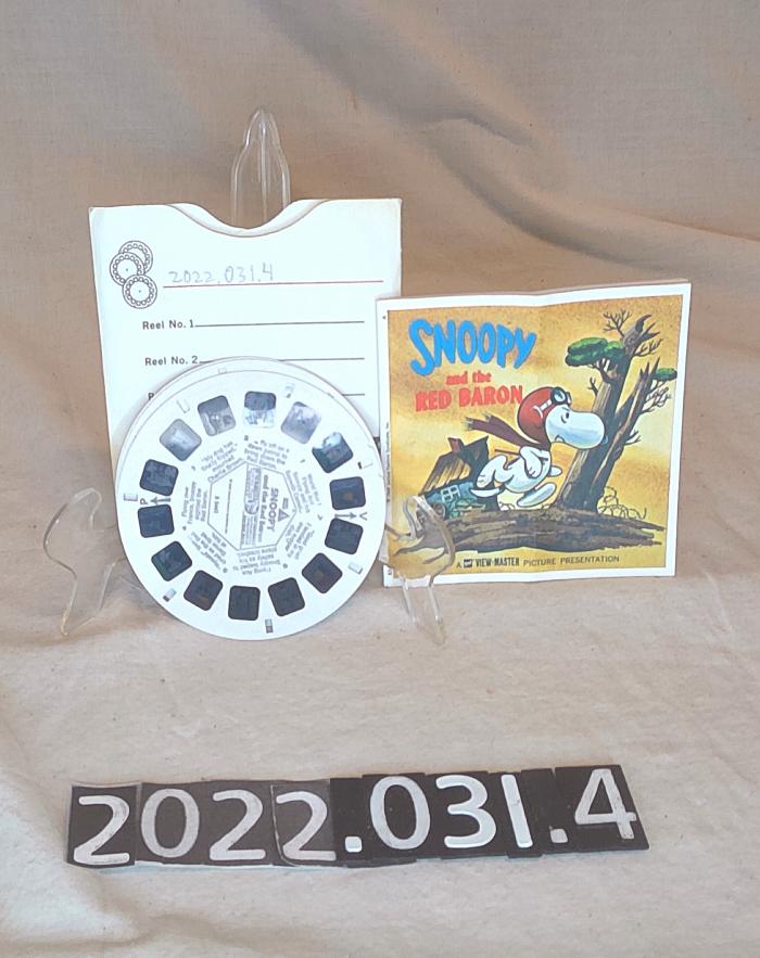 Snoopy and the Red Baron View-Master Picture Reels Set