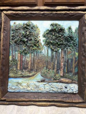 Forest with Racoon 