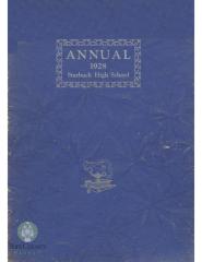 Starbuck High School 1928 yearbook "Annual" Starbuck, Minnesota