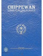 Starbuck High School 1936 yearbook "Chippewan" Starbuck, Minnesota