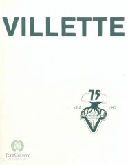 Villard High School 1988 yearbook "Villette" Villard, Minnesota