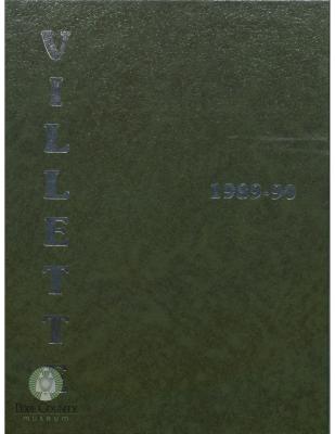 Villard High School 1990 yearbook "Villette" Villard, Minnesota