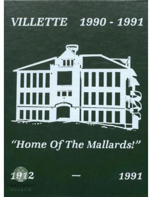 Villard High School 1991 yearbook "Villette" Villard, Minnesota