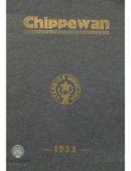 Starbuck High School 1932 yearbook "Chippewan" Starbuck, Minnesota