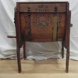 Bentwood butter churn