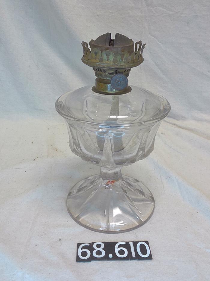 Large Glass Kerosene Lamp