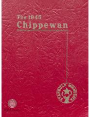 Starbuck High School 1945 yearbook "Chippewan" Starbuck, Minnesota