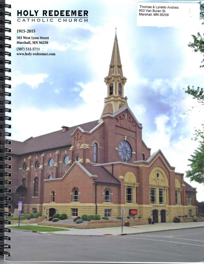 Holy Redeemer Catholic Church Yearbook
