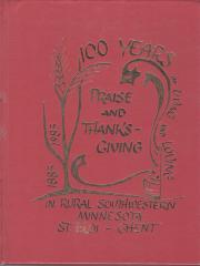 Centennial Yearbook for St. Eloi's Catholic Church, Ghent