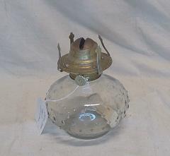 Hobnail Oil Lamp Base