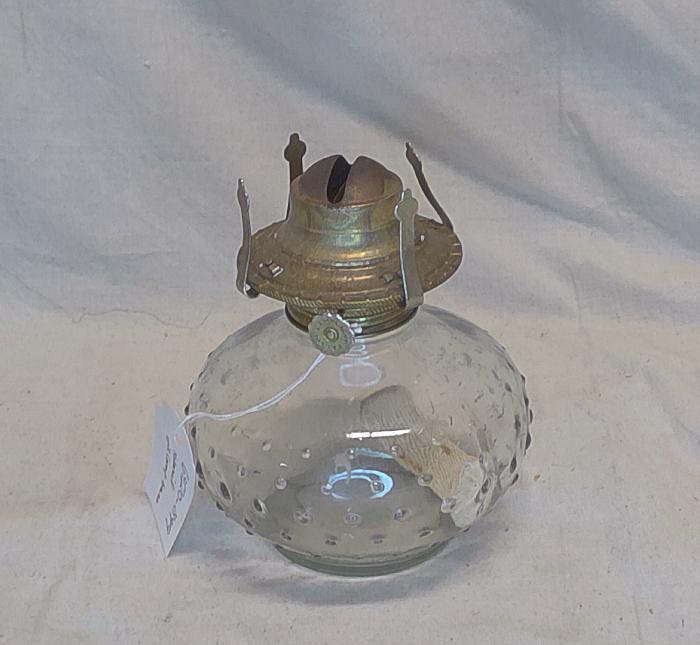 Hobnail Oil Lamp Base