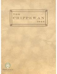Starbuck High School 1944 yearbook "Chippewan" Starbuck, Minnesota