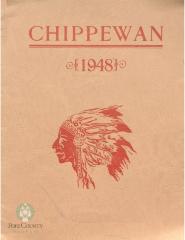 Starbuck High School 1948 yearbook "Chippewan" Starbuck, Minnesota