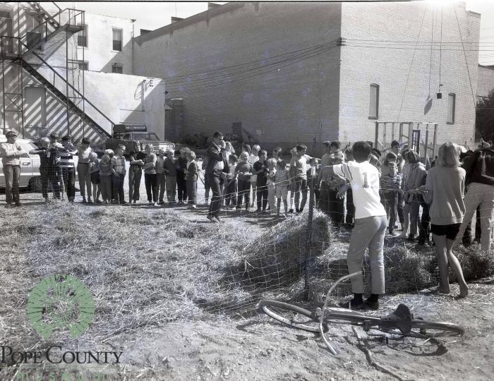 Kids Participating in Glenwood Farmers Market Day 1966