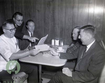 Jim Stradtman, Harlan Long, Arleigh Lund, Norris Barsness and Dr. A. P. Troness