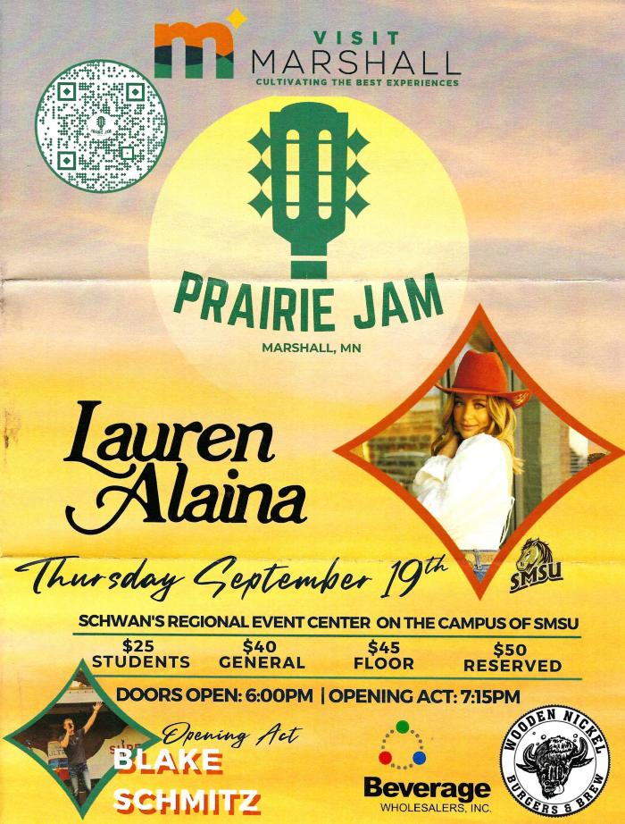 2024 Prairie Jam Advertisement