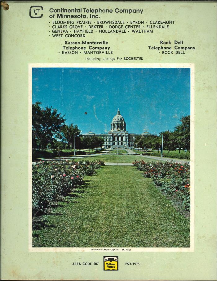Continental Telephone Company of Minnesota, Kasson-Mantorville 1974-75