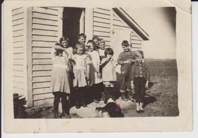 Photograph of group of children