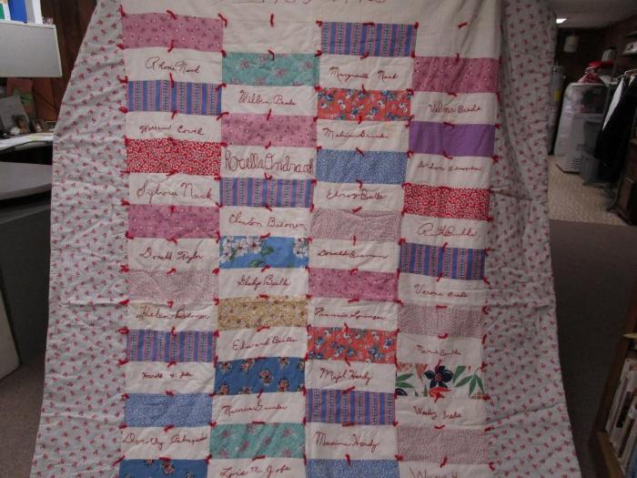 District # 30 quilt