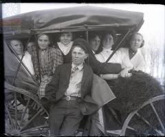 Young Teens Buggy Outing