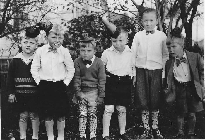 Black and White Photograph - Frederick Funder's Birthday Party