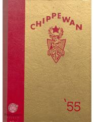 Starbuck High School 1955 yearbook "Chippewan" Starbuck, Minnesota