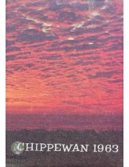 Starbuck High School 1963 yearbook "Chippewan" Starbuck, Minnesota