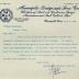 Correspondance from the Minneapolis Bridge and Iron Company 