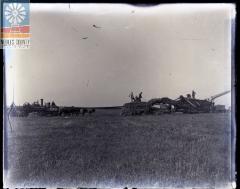 Steam EngineThreshing in the Field