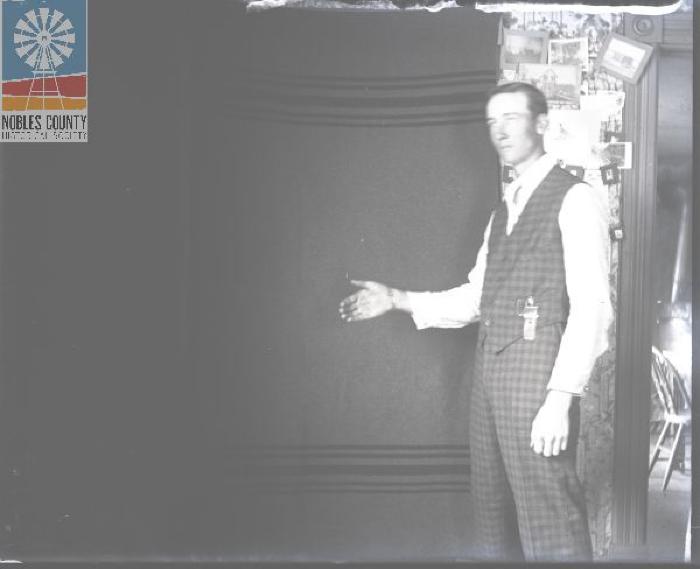 Double Exposure Photo Single Gentleman