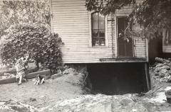 Florence Reed at the Reed house