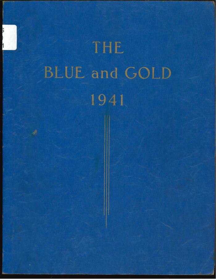 The Blue and Gold Hayfield High School yearbook 1941