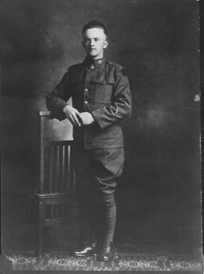 Military: WW I  Magnus Lone from Bagley