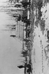 Logging-Itasca: Loading Logs 1 mile from Lake Itasca 1903-04. 