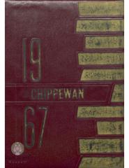 Starbuck High School 1967 yearbook "Chippewan" Starbuck, Minnesota