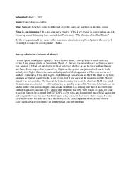 Elaine Alarcon-Totten COVID-19 Reflection
