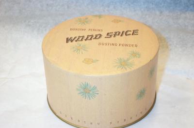 Dorothy Perkins Wood Spice Powder Puff Box