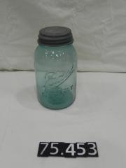 Quart size Ball Perfect Mason jar with lid