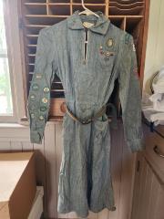 Girl Scout Uniform with scarf
