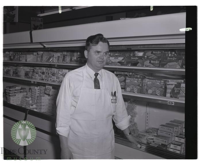Clement Stumpf talking about his time working for a grocery store
