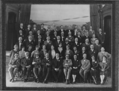 Black and White Photo - Danish National Committee 