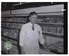 Clement Stumpf talking about his time working for a grocery store