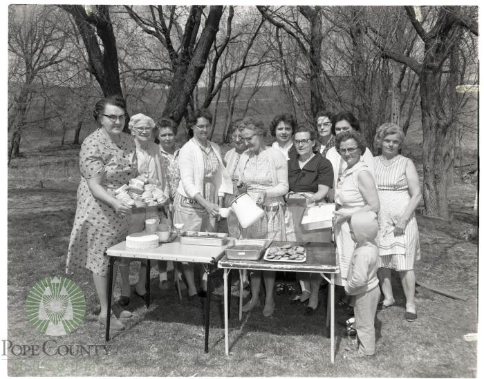 Wives prepared dinner and lunch for farmers