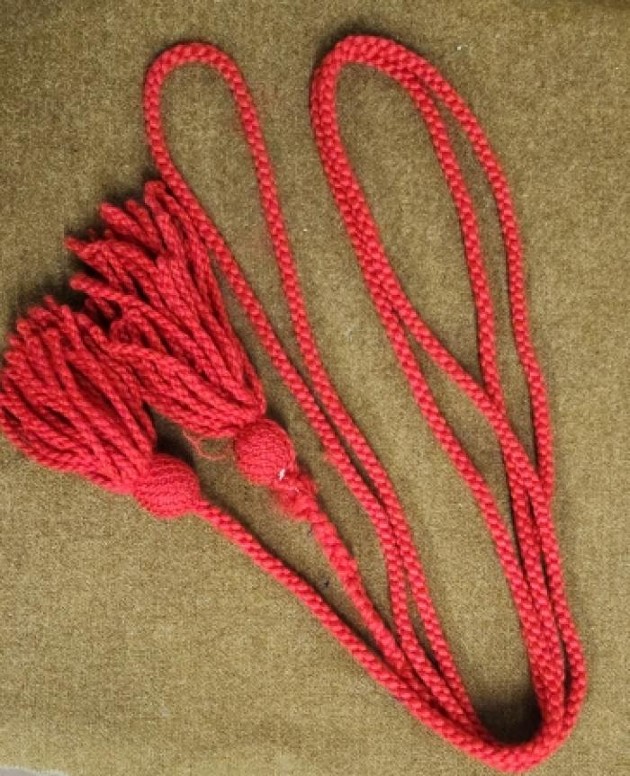 Red Kimino sash/cord