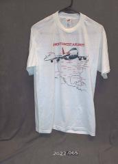 Shirt: Northwest Airlines Tee Shirt