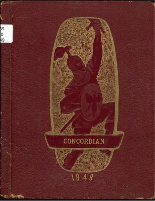 Concordian West Concord High School yearbook 1949
