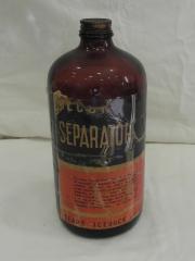 Bottle: Cream separator oil