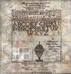 Sadie Stone mourning sampler