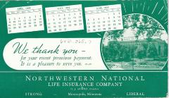 Ink blotter: Northwestern National Life Insurance Co.